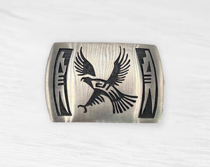 Hopi Phoenix Sterling Buckle image 0