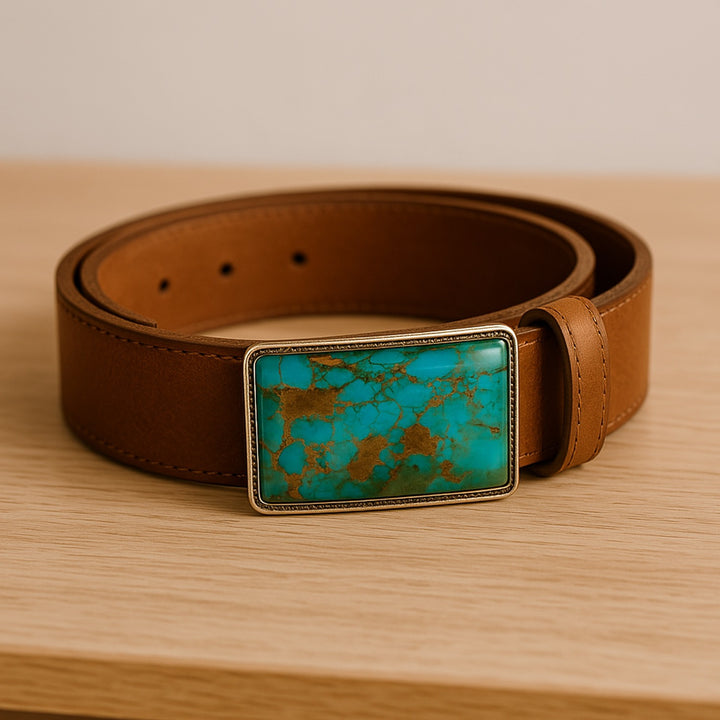 Arizona Heritage "Sterling / Turquoise Buckle"
