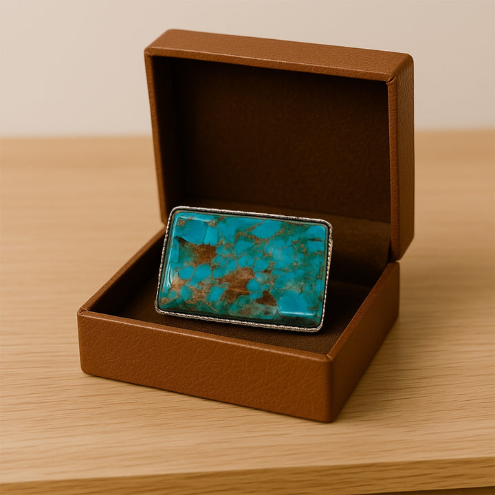 Arizona Heritage "Sterling / Turquoise Buckle"